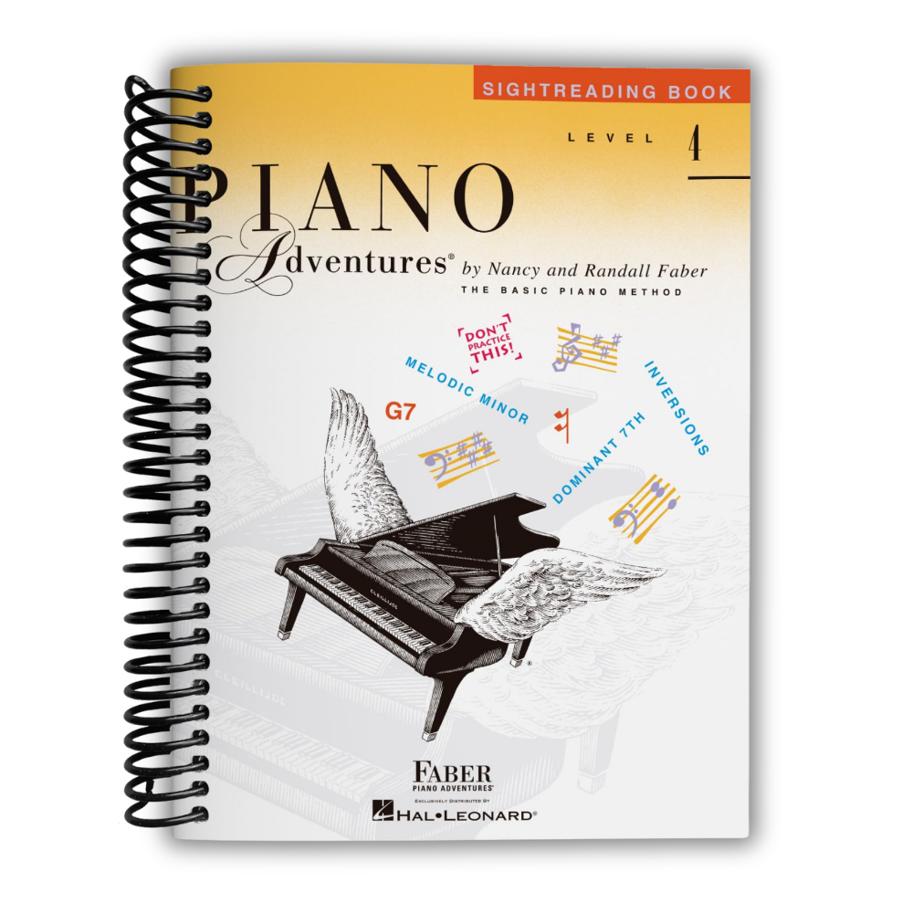 Piano Adventures: Sightreading Book - Level 4 | Piano Sight Reading Ex ...