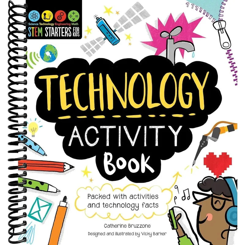 STEM Starters for Kids Technology Activity Book: Packed with Activitie ...