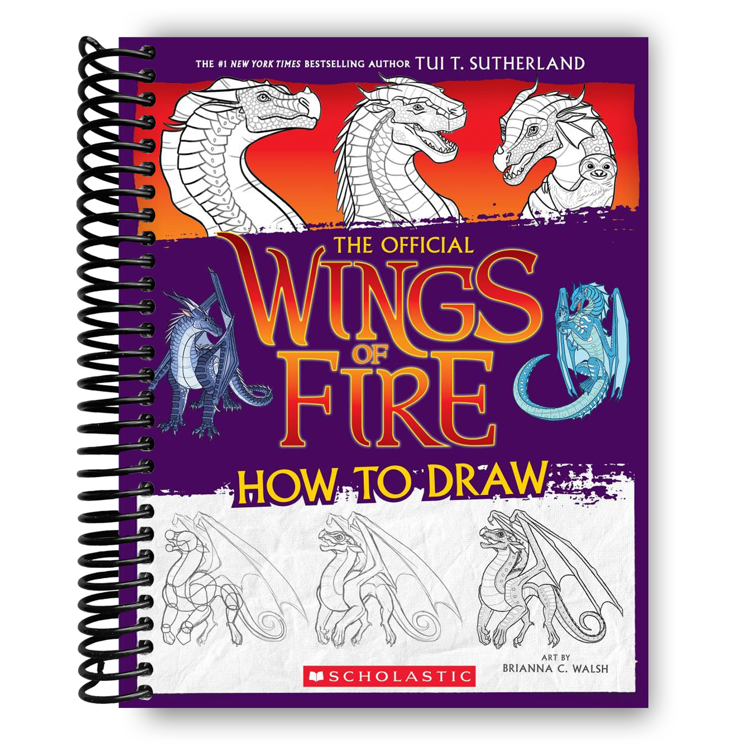 wings of fire how to draw dragons book