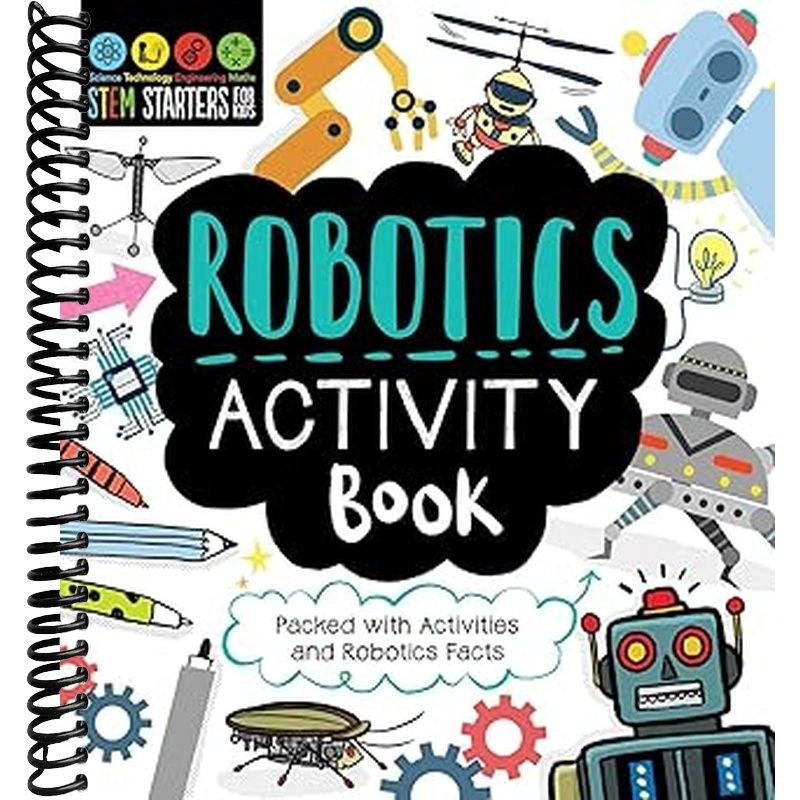 STEM Starters for Kids Robotics Activity Book – Lay it Flat Publishing ...