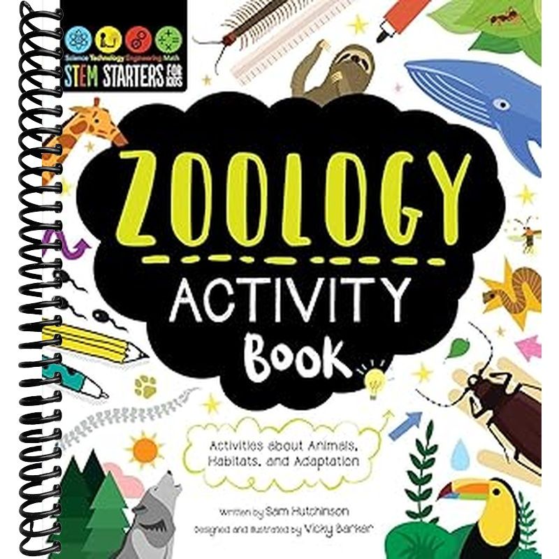 STEM Starters for Kids Zoology Activity Book – Lay it Flat Publishing Group
