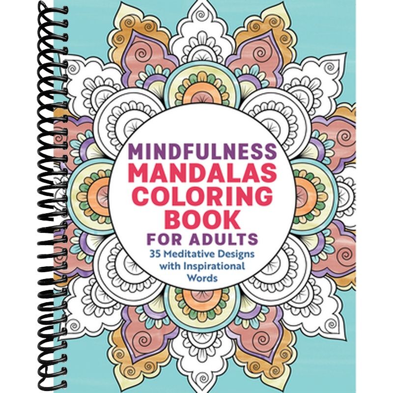 Mindfulness Mandalas Coloring Book for Adults: 35 Meditative Designs w ...