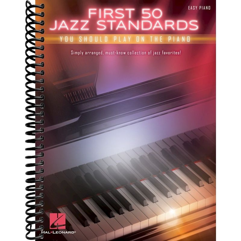 First 50 Jazz Standards You Should Play on Piano | Easy Piano Songbook ...