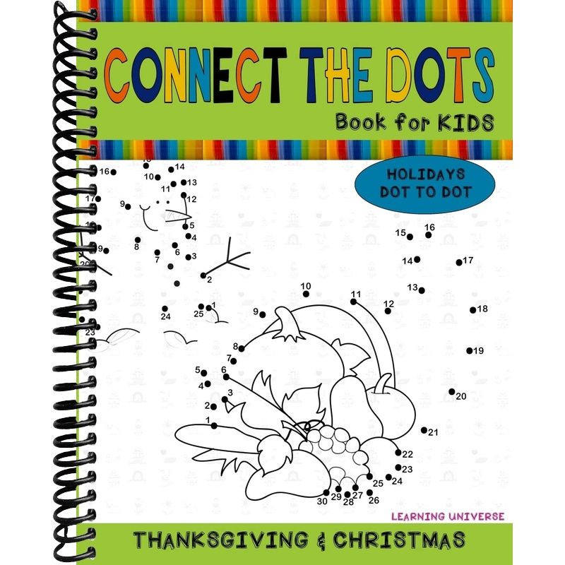 Connect the Dots Book for Kids: Dot to Dot Coloring Activity Book for ...
