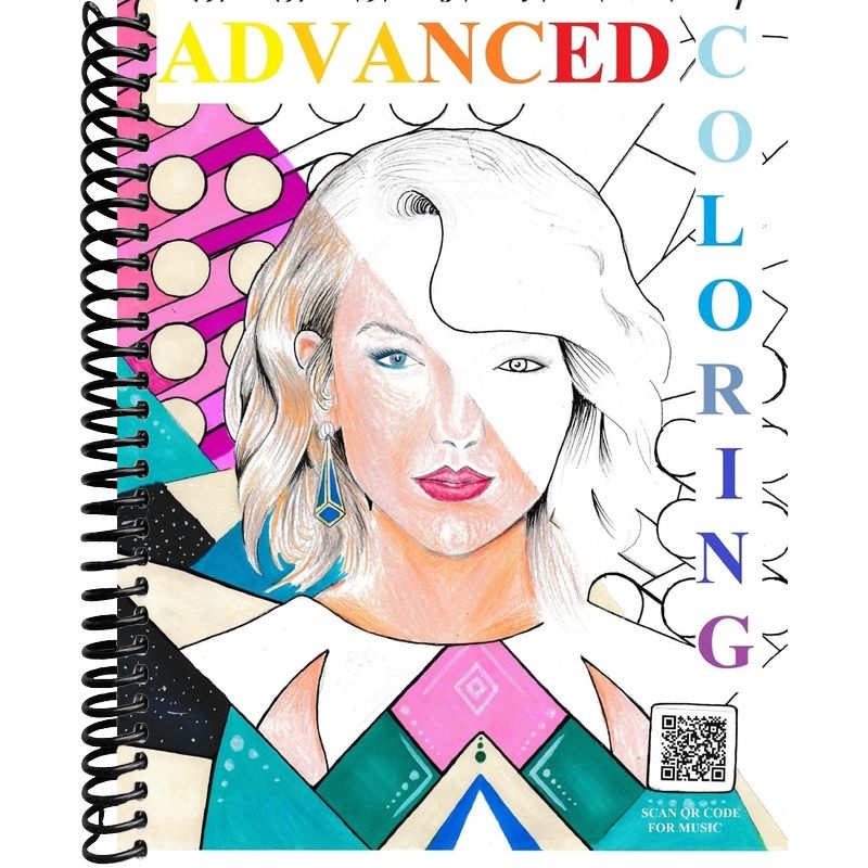 Advanced Coloring Books: Pop Artists: Adult coloring books – Lay it ...