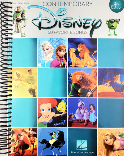 Front Cover of Contemporary Disney: 50 Favorite Songs