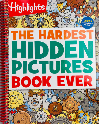 Front cover of The Hardest Hidden Pictures Book Ever