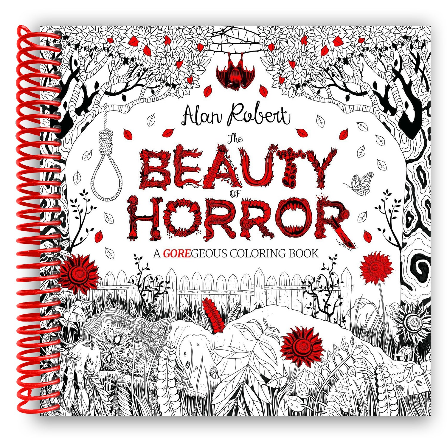 Horror Beauties Coloring Book 