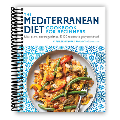 Front cover of The Mediterranean Diet Cookbook for Beginners