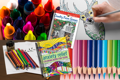 New and Best Coloring Books for the Season