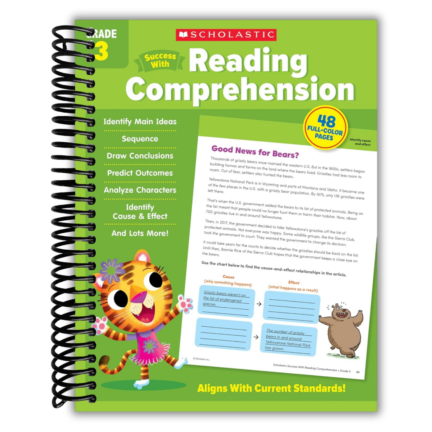 Scholastic Success with Reading Comprehension Grade 3 Workbook