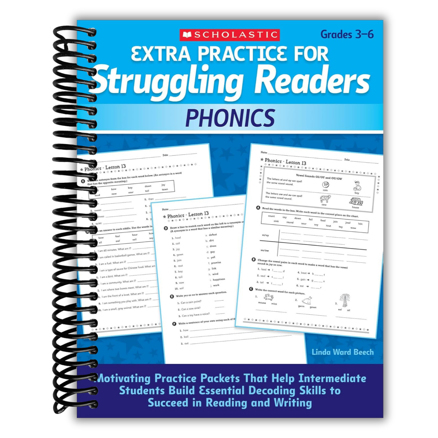 Extra Practice for Struggling Readers: Phonics: Motivating Practice Packets That Help Intermediate Students Build Essential Decoding Skills to Succeed in Reading and Writing
