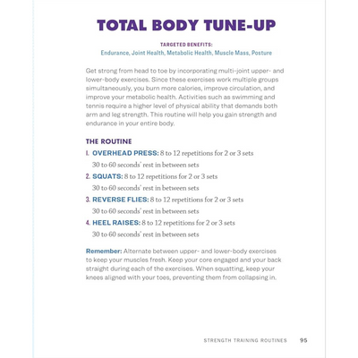 Page 95: Total Body Tune-Up (Instructions)