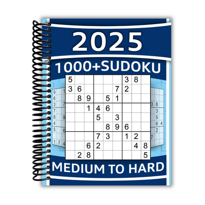 Front Cover of 1000+ Sudoku Puzzles for Adults