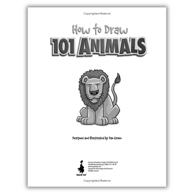 How to Draw 101 Animals (Spiral Bound)