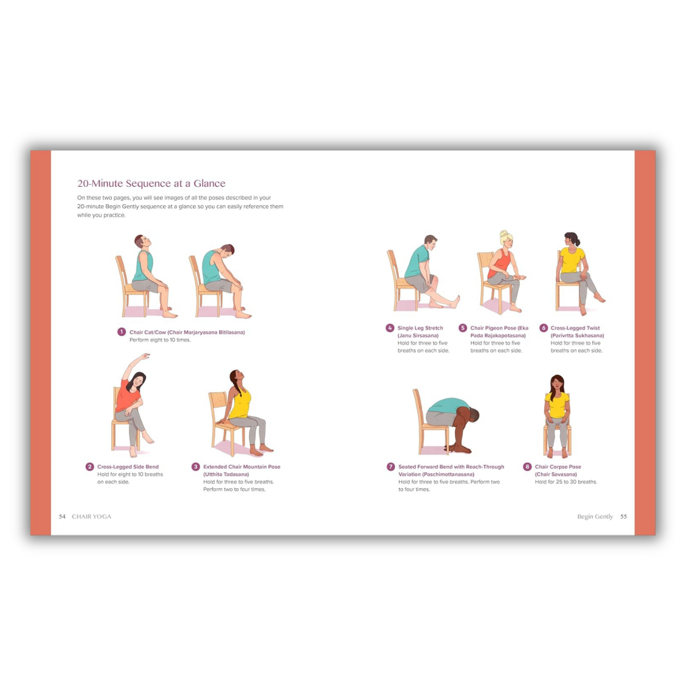 Chair Yoga: Accessible Sequences to Build Strength, Flexibility, and Inner Calm (Spiral Bound)