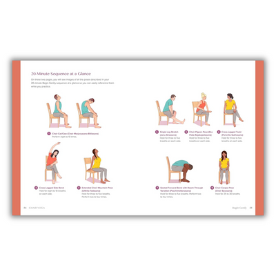 Chair Yoga: Accessible Sequences to Build Strength, Flexibility, and Inner Calm (Spiral Bound)