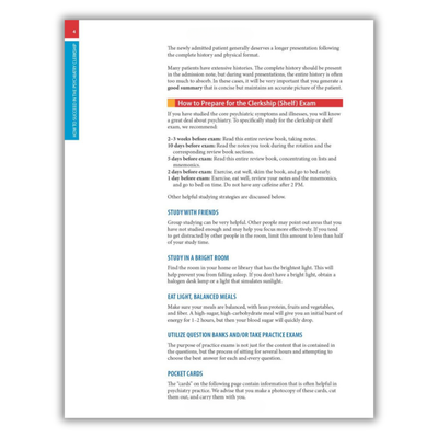 Page 4: How to Prepare for the Clerkship (Shelf) Exam