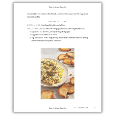 The Tucci Cookbook (Spiral Bound)