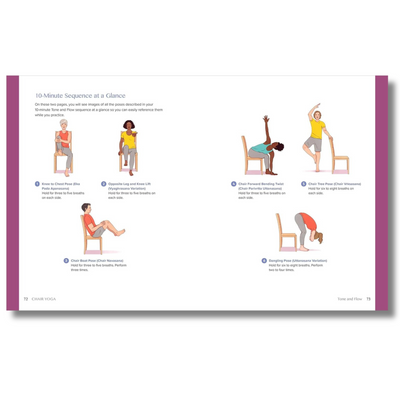 Chair Yoga: Accessible Sequences to Build Strength, Flexibility, and Inner Calm (Spiral Bound)