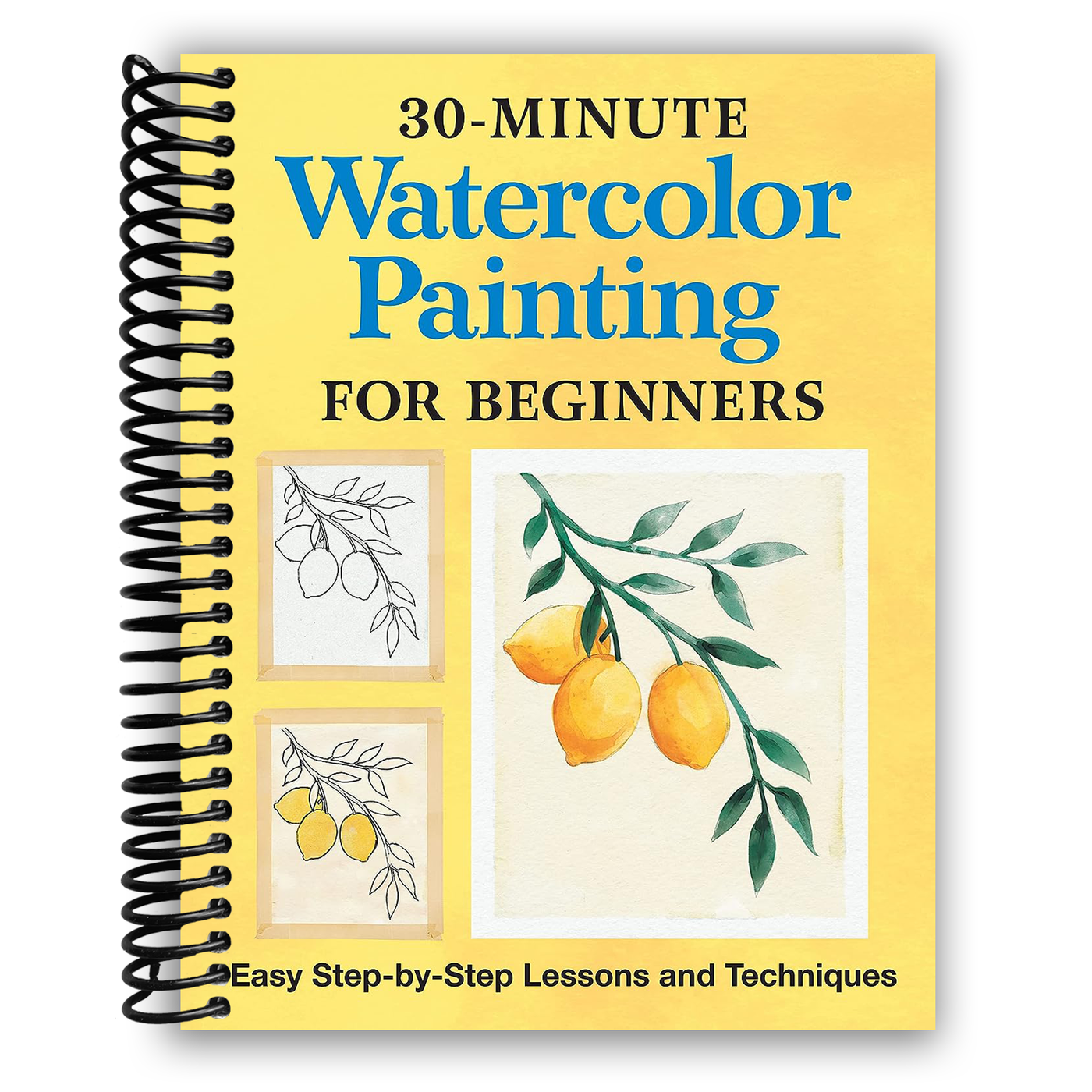 30-Minute Watercolor Painting for Beginners (Spiral Bound)