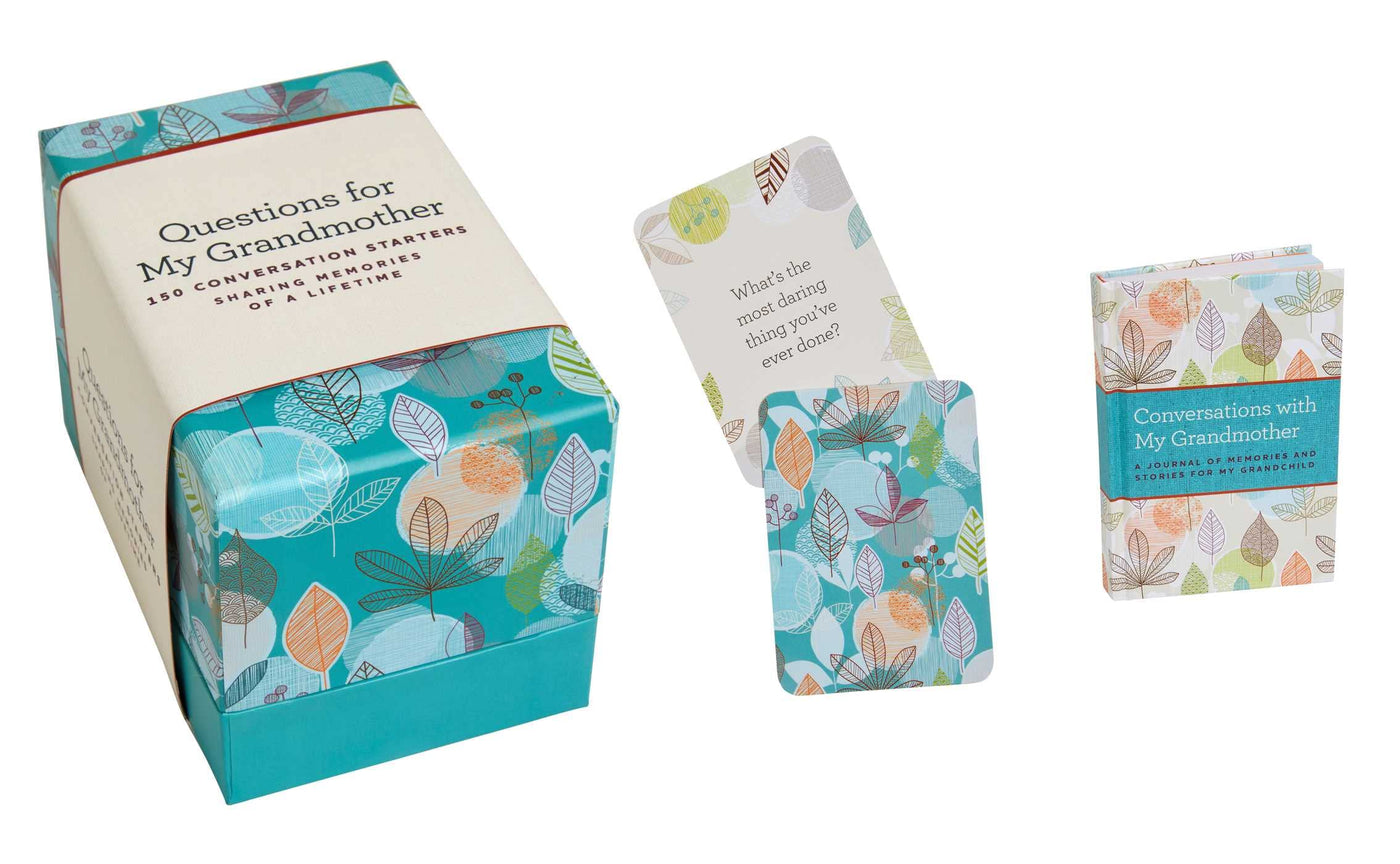 Questions for My Grandmother (Conversation Cards for Kids & Families): 150 Conversation Starters Sharing Memories of a Lifetime