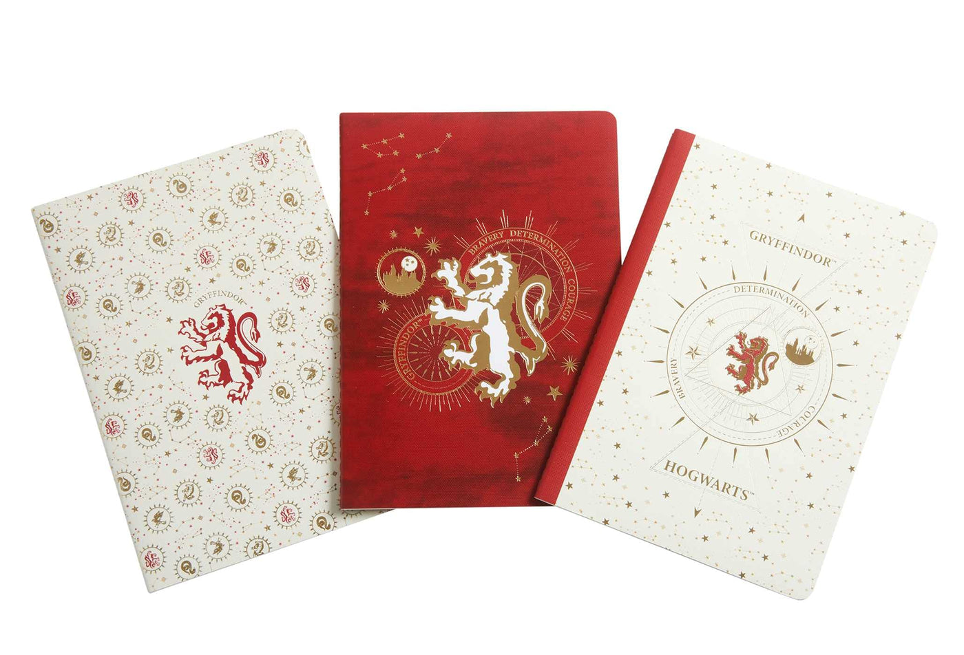 Harry Potter: Gryffindor Constellation Sewn Notebook Collection (Set of 3) (Harry Potter: Constellation)