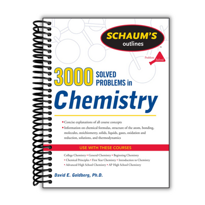 Front cover of 3000 Solved Problems in Chemistry