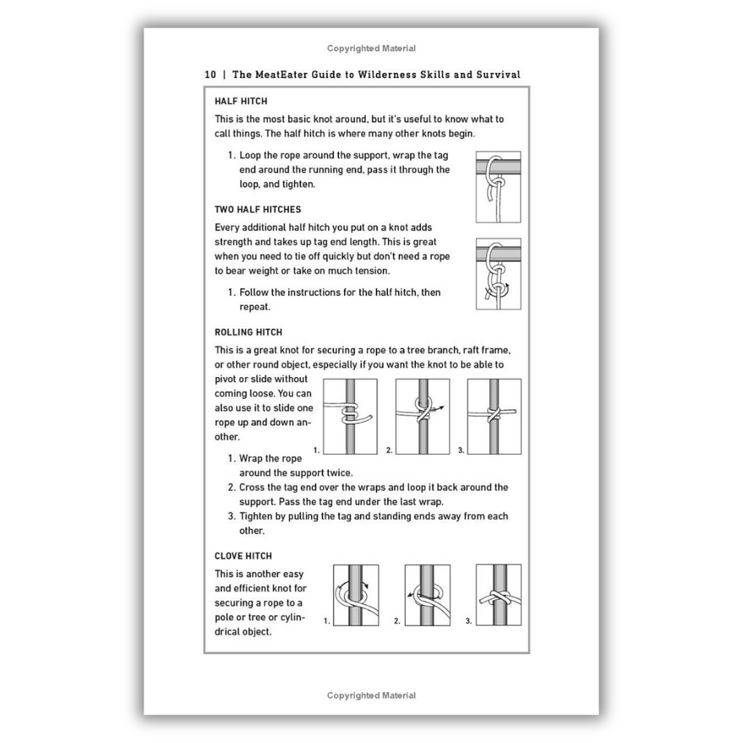 The MeatEater Guide to Wilderness Skills and Survival Spiral Bound Lay it Flat Publishing Group