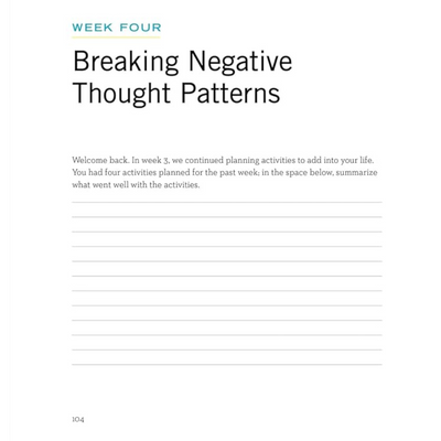 Retrain Your Brain (Cognitive Behavioral Therapy in 7 Weeks: A Workbook for Managing Depression and Anxiety) (Spiral Bound)