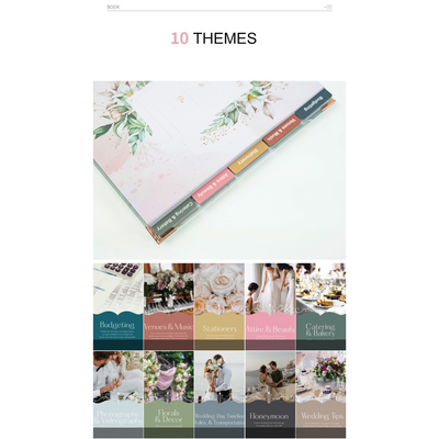 Lay It Flat Wedding Planner and Organizer: Elegant Spiral Bound Edition