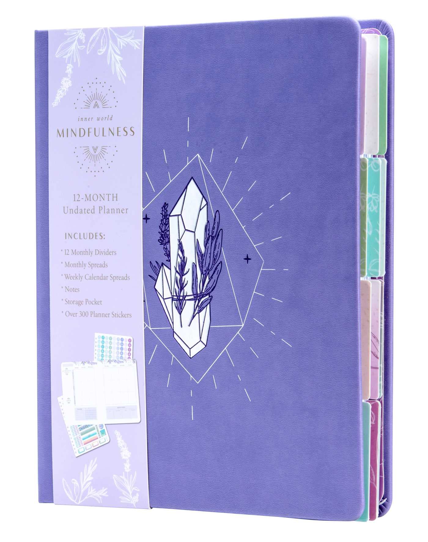 Mindfulness 12-Month Undated Planner (Inner World)