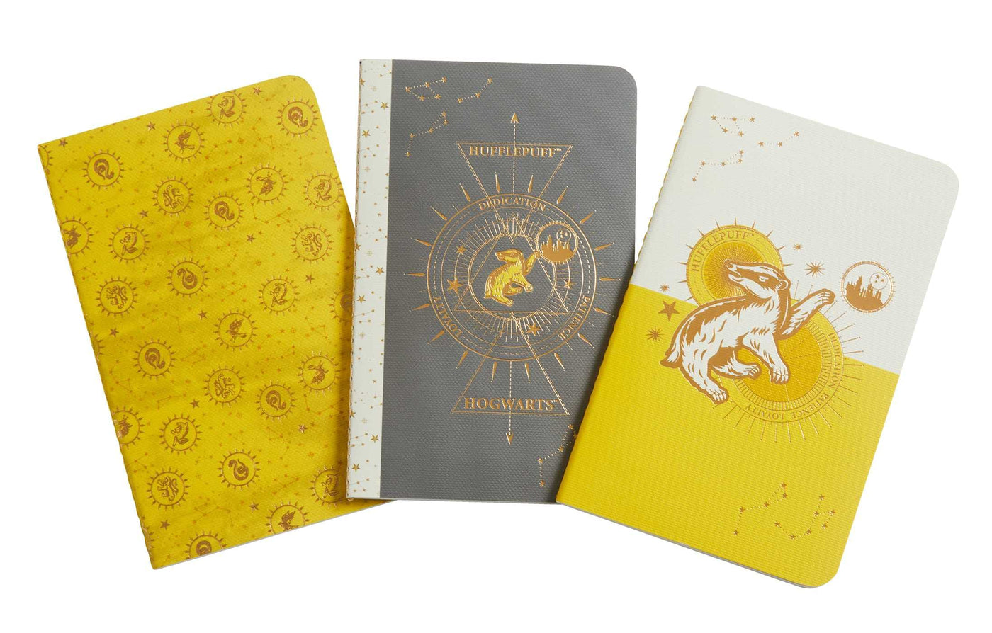 Harry Potter: Hufflepuff Constellation Sewn Pocket Notebook Collection (Harry Potter: Constellation)