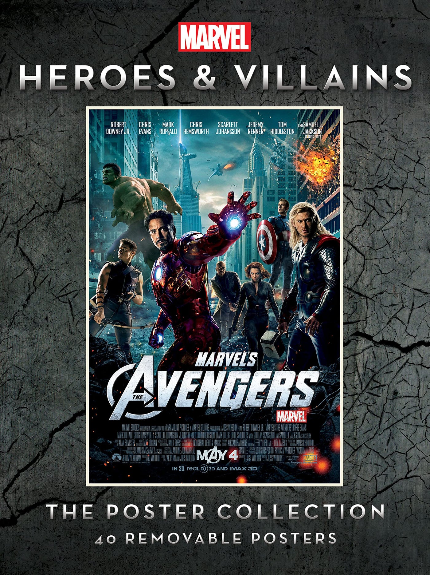 Marvel Heroes and Villains: The Poster Collection (Insights Poster Collections)