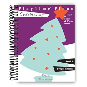 PlayTime Piano Christmas - Level 1 (Spiral Bound)