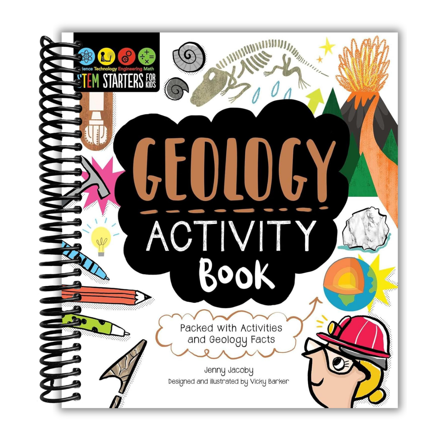 STEM Starters for Kids Geology Activity Book: Packed with Activities and Geology Facts