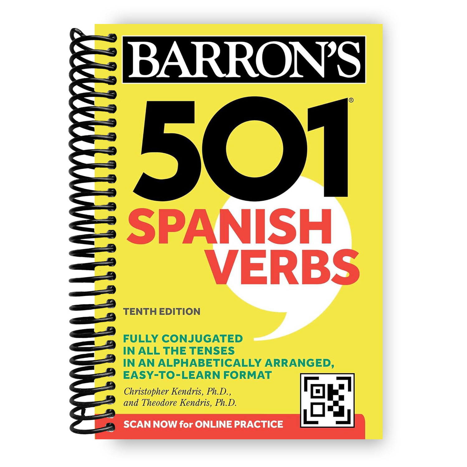 501 Spanish Verbs, Tenth Edition (Spiral Bound) – Lay it Flat ...