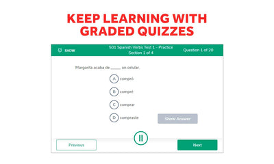Keep Learning with Graded Quizzes