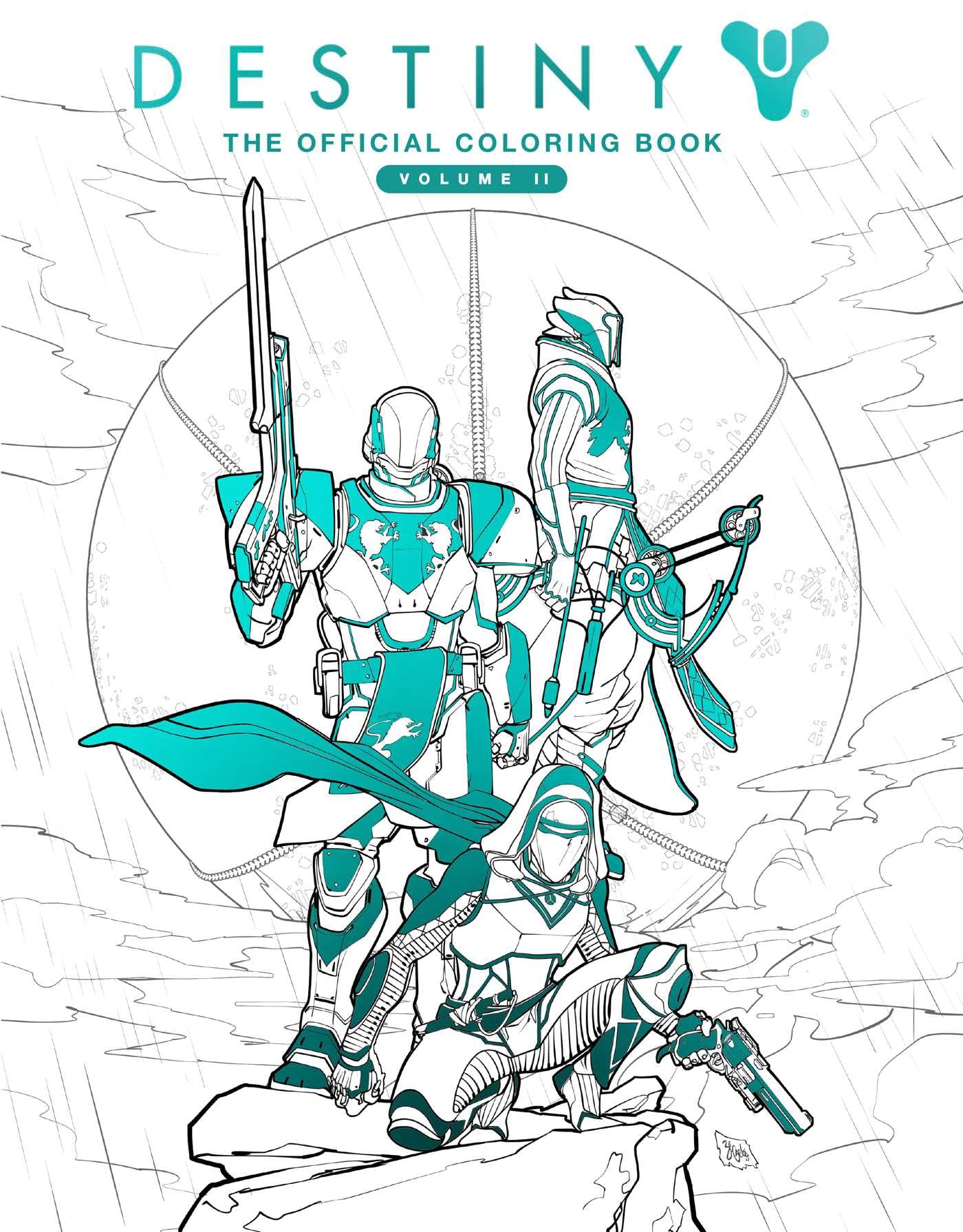 Destiny: The Official Coloring Book Volume II (2)