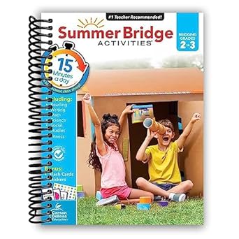 Summer Bridge Activities 2nd to 3rd Grade Workbook (Spiral Bound)
