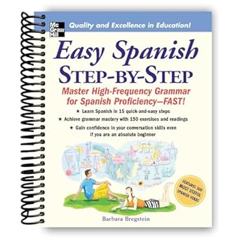 Easy Spanish Step-By-Step: 1st Edition (Spiral Bound)