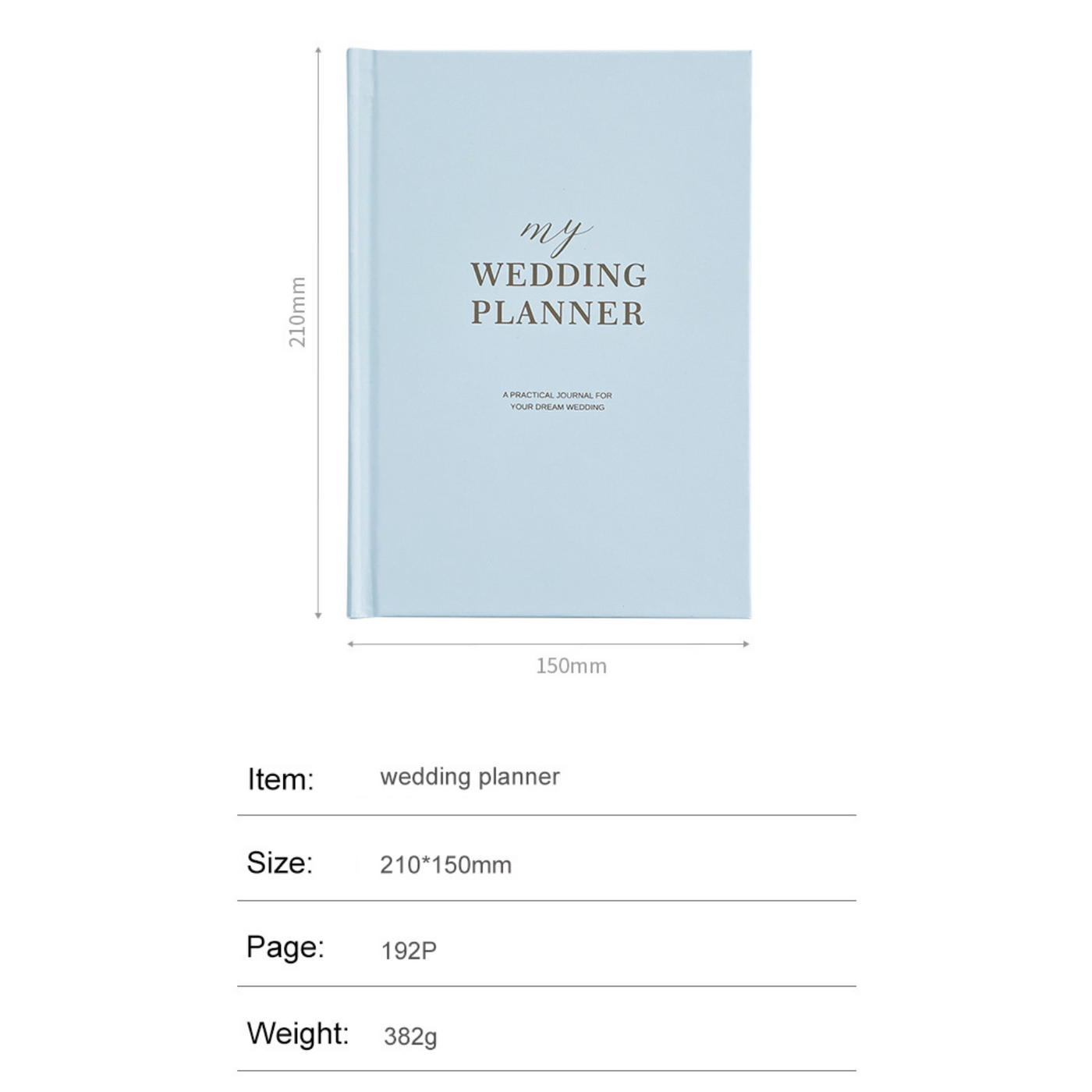 Lay It Flat Wedding Planner