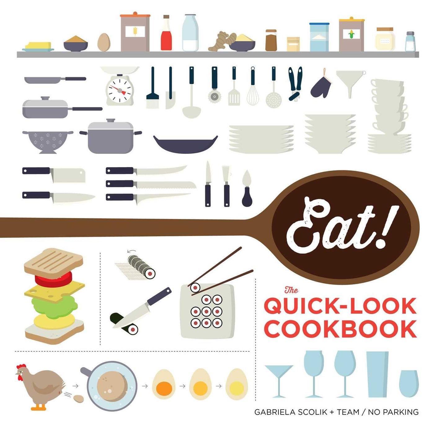 Eat! The Quick-Look Cookbook: The Quick-Look Cookbook