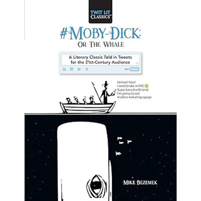 #Moby-Dick; Or, The Whale Book Cover
