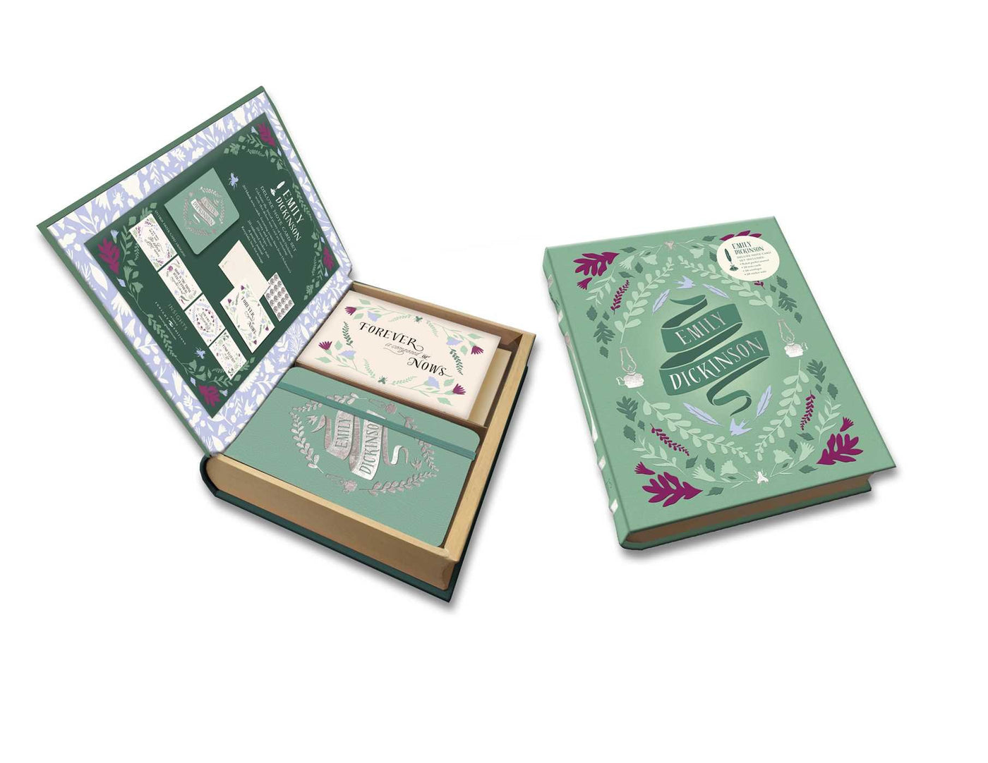 Emily Dickinson Deluxe Note Card Set (With Keepsake Book Box) (Literary)