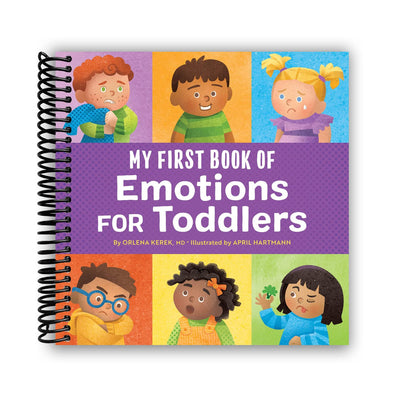 My First Book of Emotions for Toddlers (Spiral Bound)