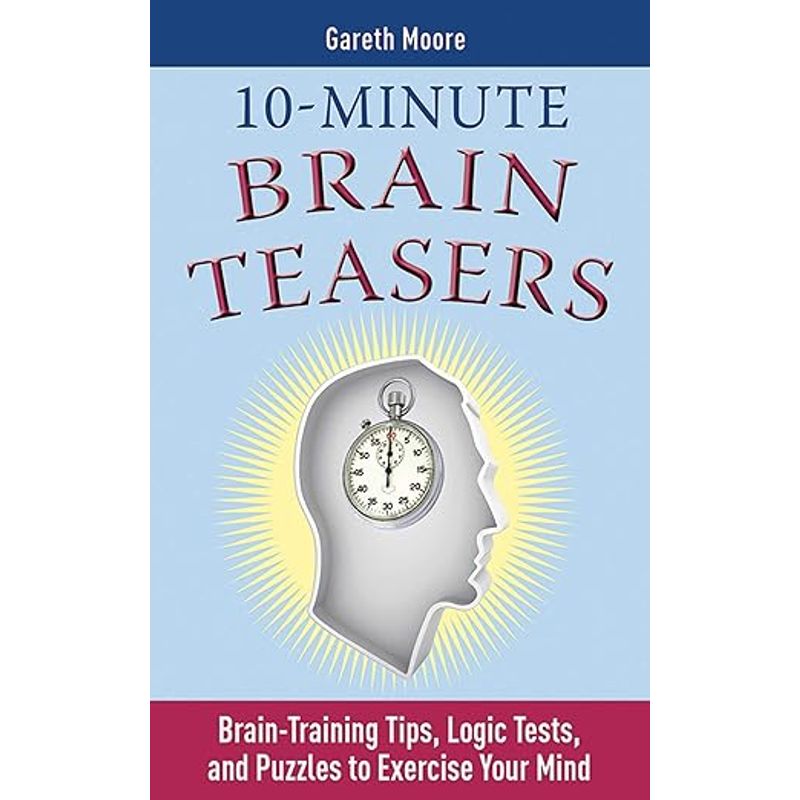 10-Minute Brain Teasers Book Cover