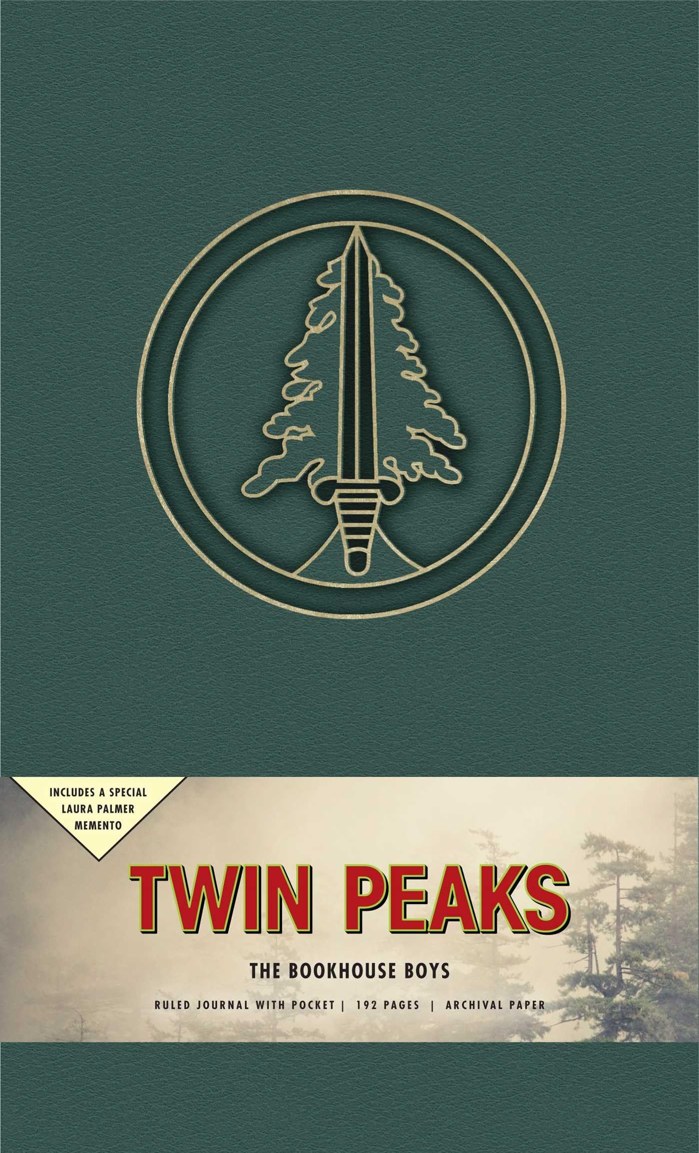 Twin Peaks The Bookhouse Boys Hardcover Ruled Journal (90's Classics)