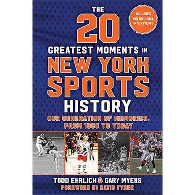 20 Greatest Moments in New York Sports History Book Cover
