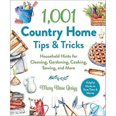 1,001 Country Home Tips & Tricks Book Cover